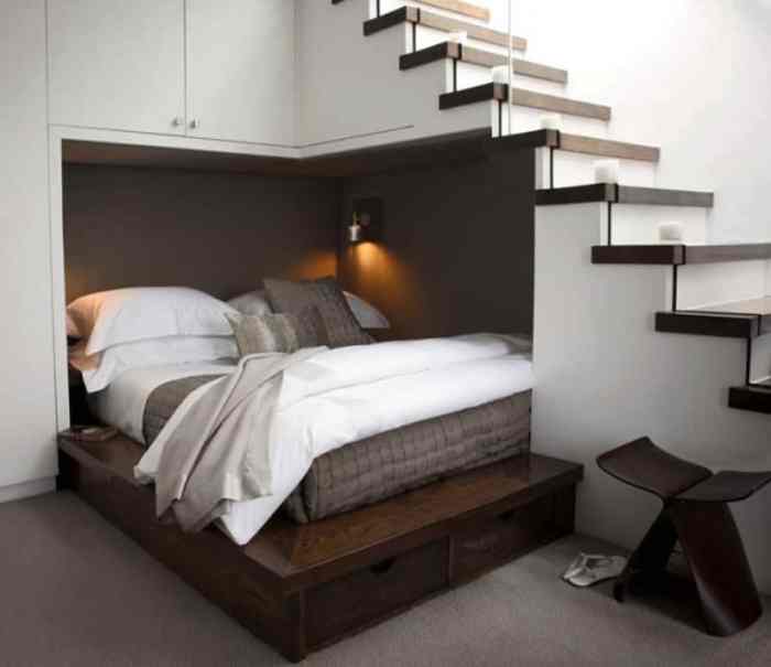 Meuble gain de place chambre