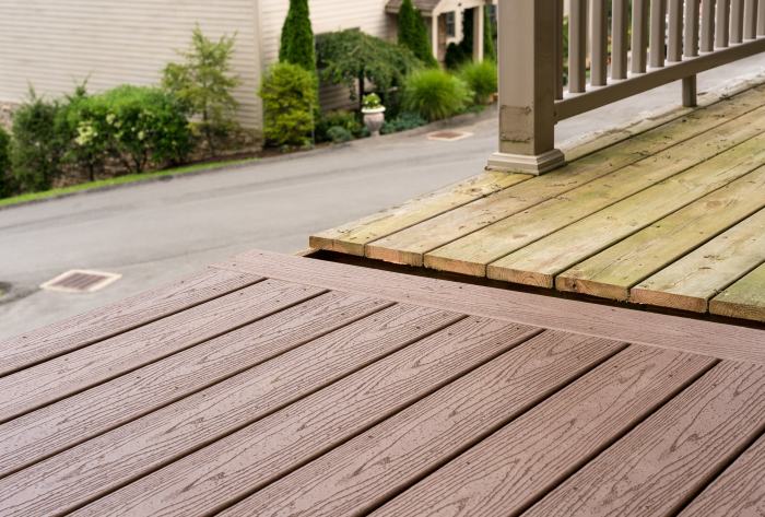 Decking deck plastic wpc timbers capped engineered timber