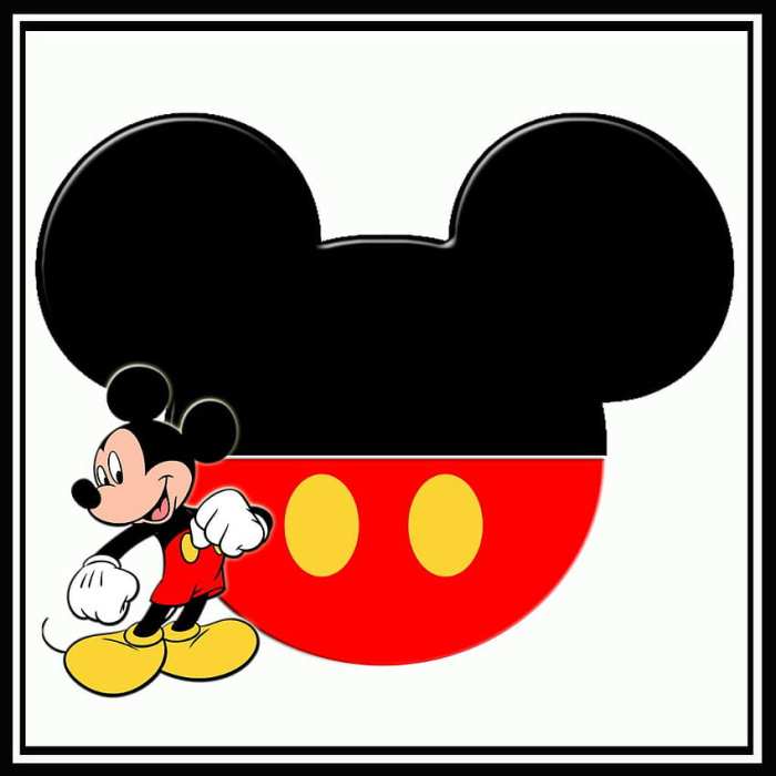 Image tete de mickey