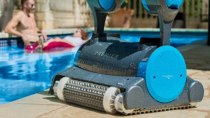 Pool polaris cleaner robotic ground pools above