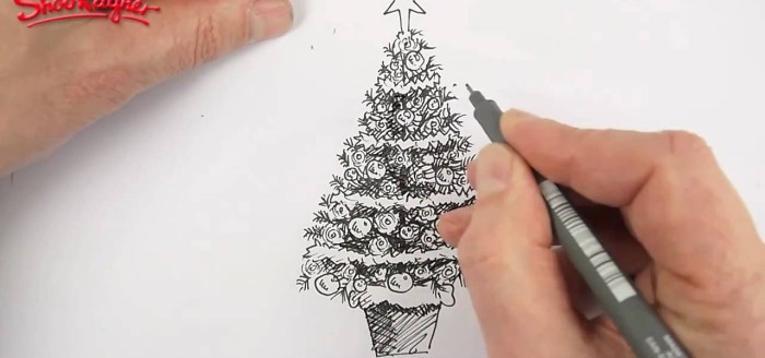 Dessin de sapin de noel a imprimer gratuit