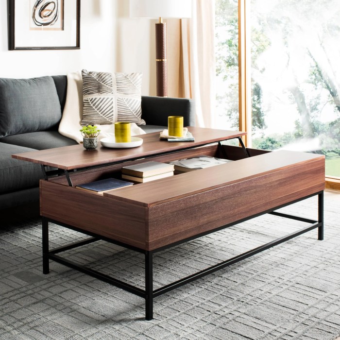 Coffee lift table top storage contemporary walmart