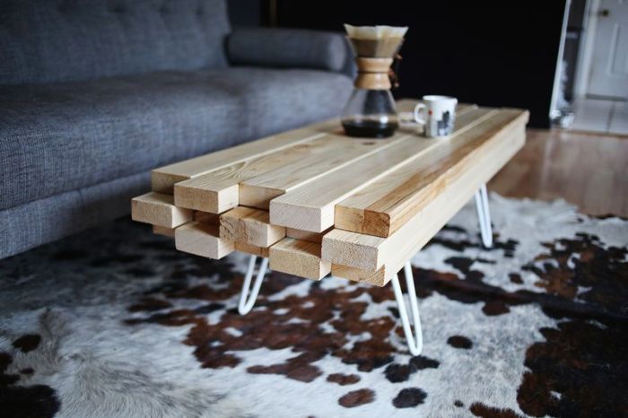 Construire une table en bois