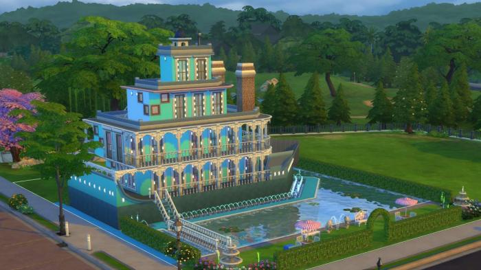 Maison les sims 4