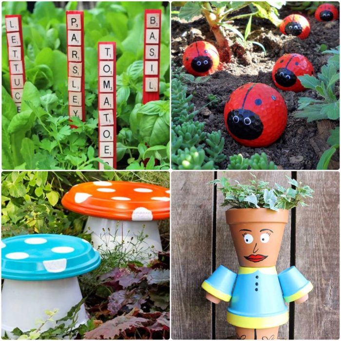 Idees dartisanat de jardin bricolage mignon