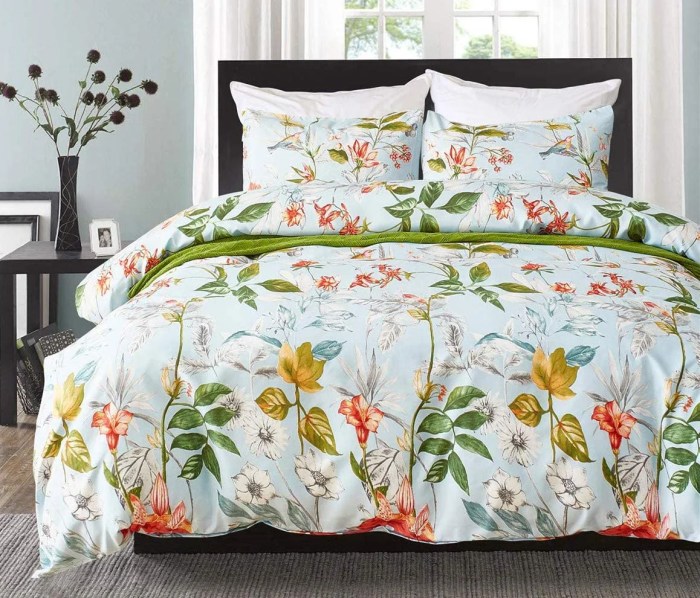 Comforter duvet bedding couette blanche housse jaune bedspread comforters couettedouillette reversible clover