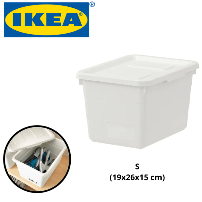 Tour rangement plastique ikea