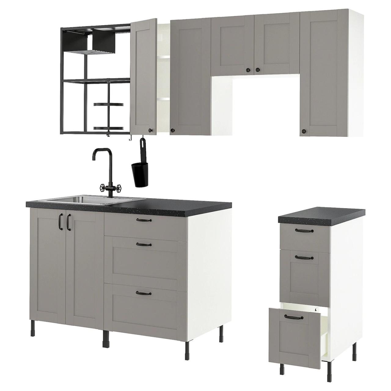 Cuisine ikea gris anthracite