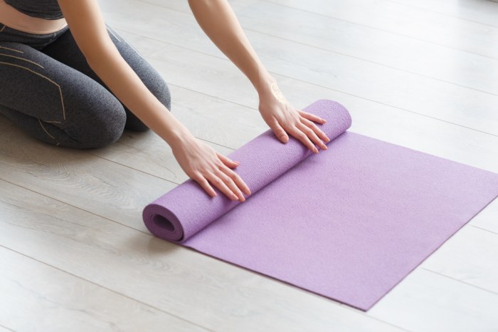 Tapis de yoga go sport