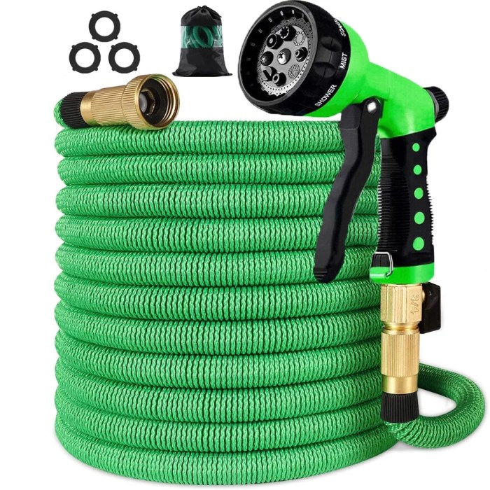 Hose retractable garden water 25ft reel irrigation telescopic 5m watering magic