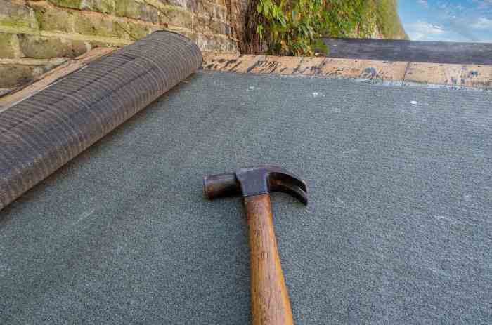 Felt roofing modern proofing established bituminous membranes method uses weather built well