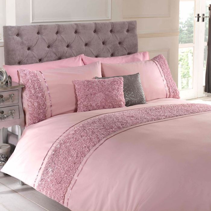 King bedding comforter ruffle limoges