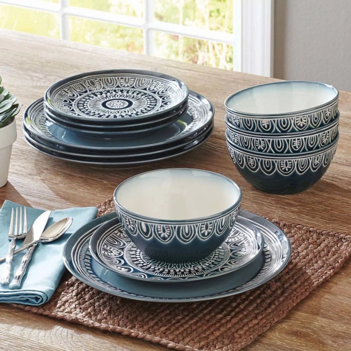 Dinnerware porcelain collins