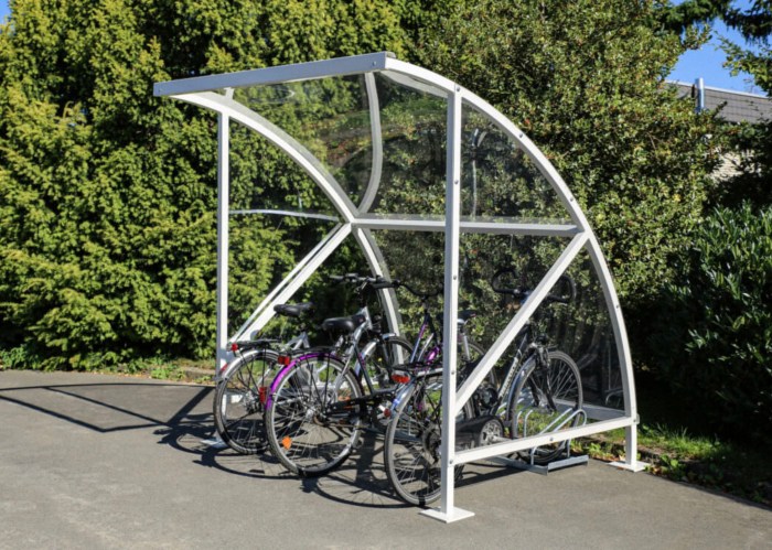 Shelter bicycle bike bcsh mt rack outdoor