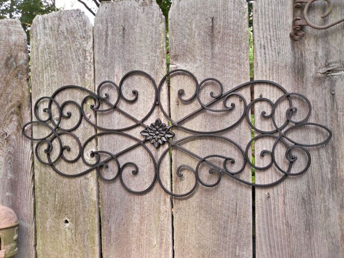 Iron wall wrought charlton décor wayfair magnifying glass