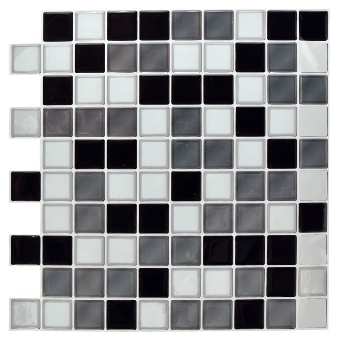 Backsplash adhesive mosaic