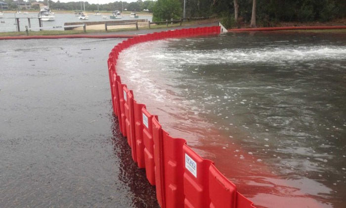 Boudin anti inondation