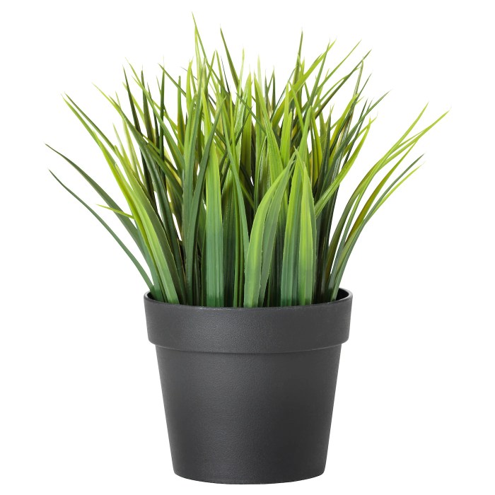 Ikea artificial fejka plants plant flowers potted pots grass outdoor