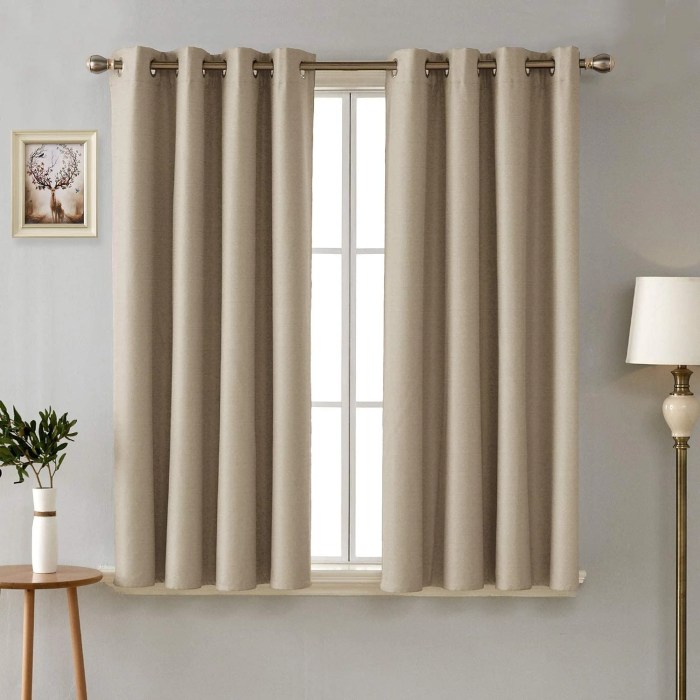 Deconovo blackout insulated curtain