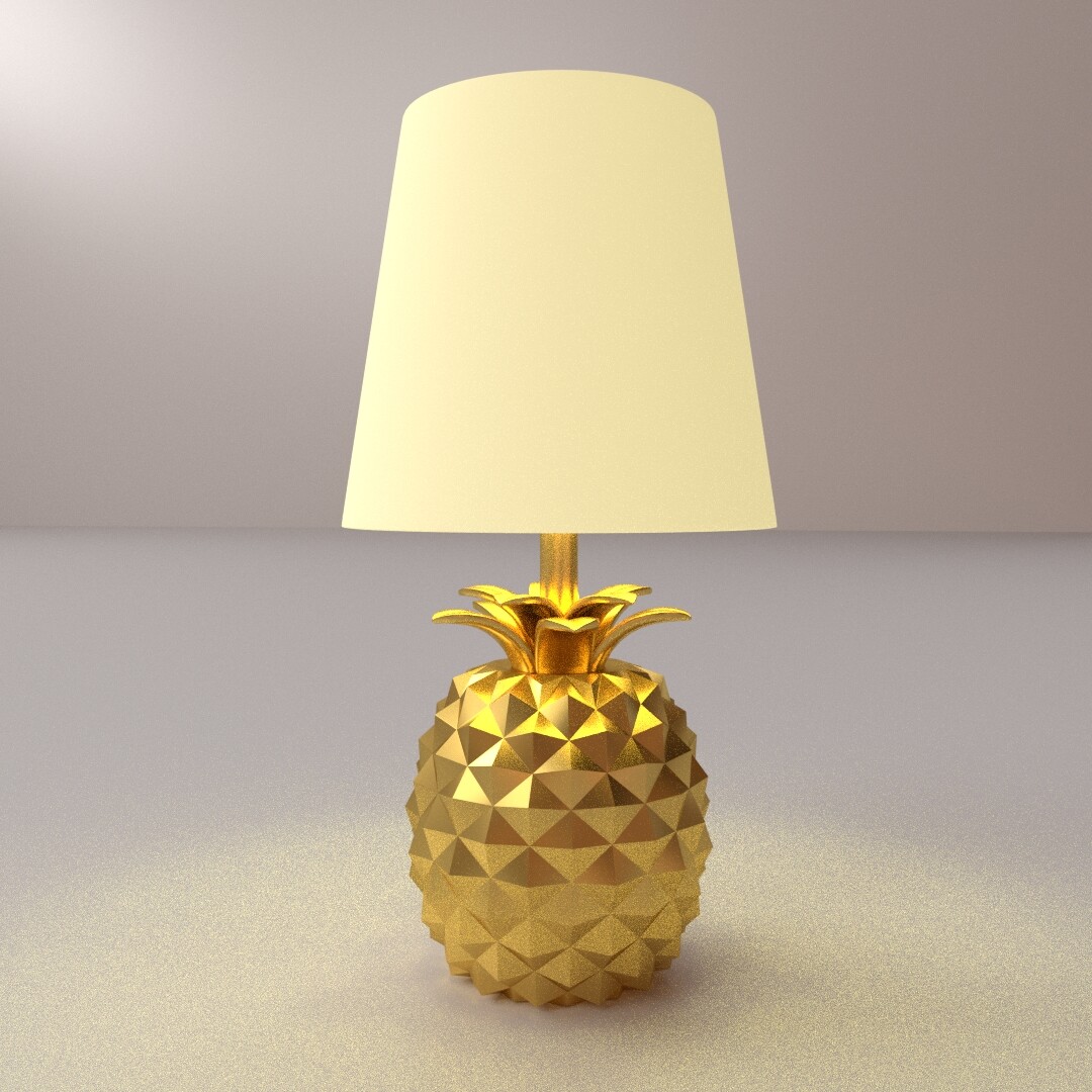 Lampe ananas zara