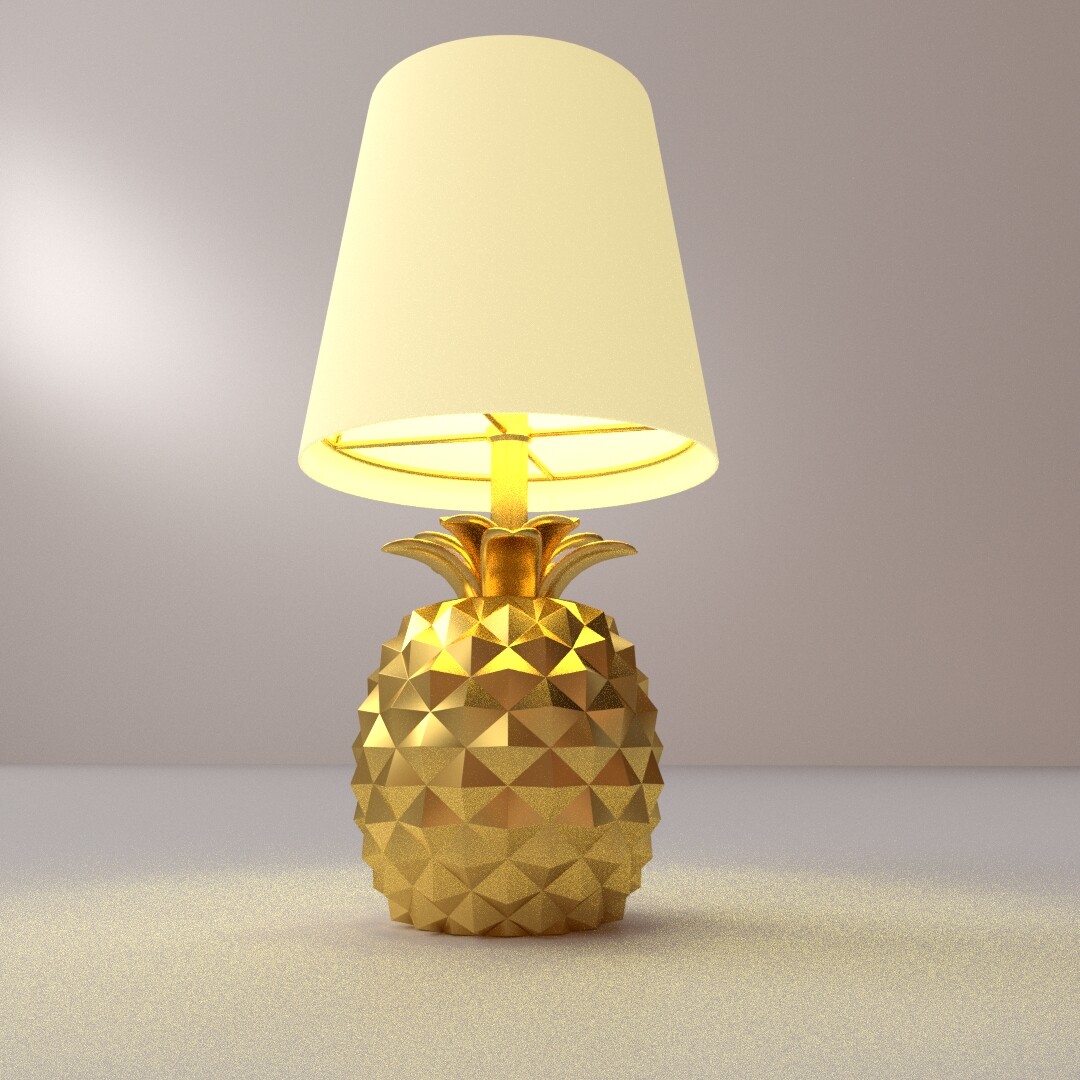 Lampe ananas zara