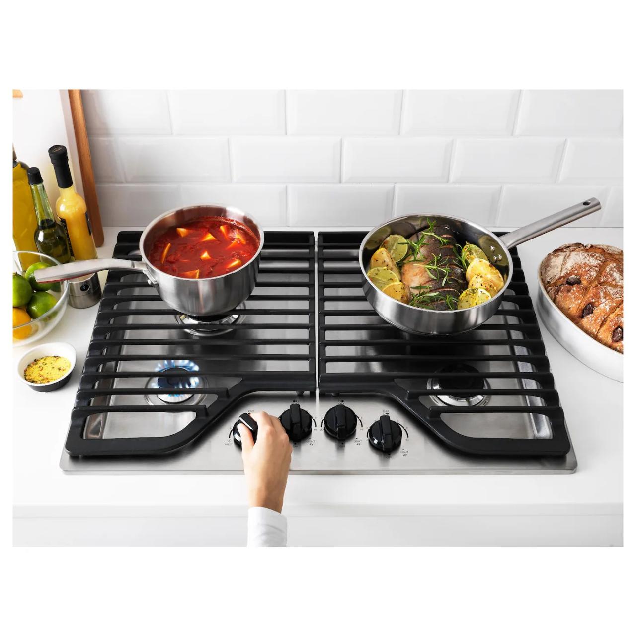 Cooktop ikea gas kitchen cooktops products choose board