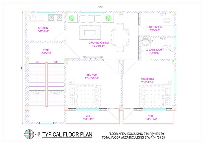 Bedroom storey duplex samphoas planos 5m pisos перейти источник additions homedesign