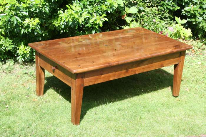 Cherry coffee french wood table sellingantiques antiques dealer