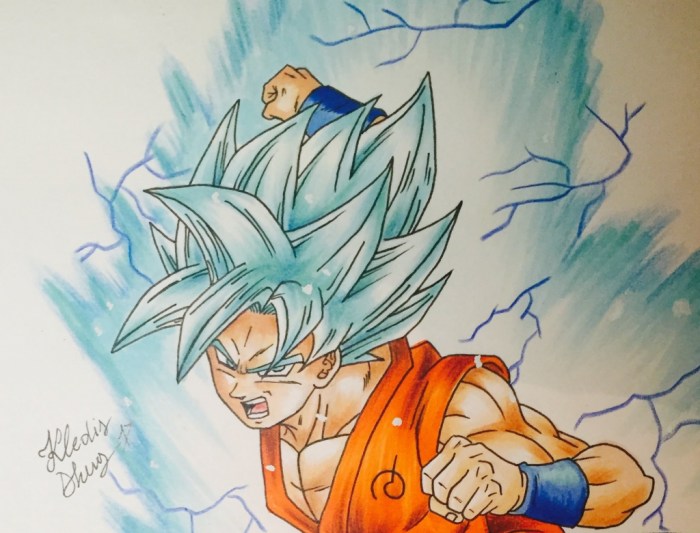 Goku dbz drawing easy step drawings dessiner corps comment le pencil muscles getdrawings color drawn les