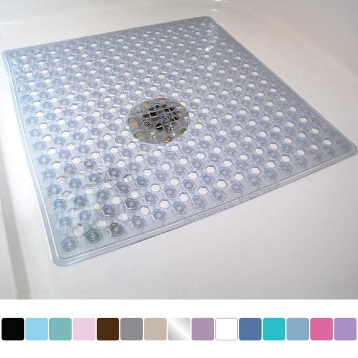 Mat bath foam memory set lavish blue piece somerset walmart