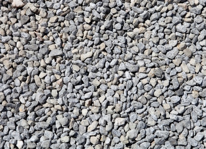 Gravel pea washed pebble