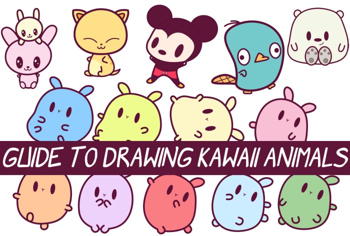 Dessin facile a faire kawaii