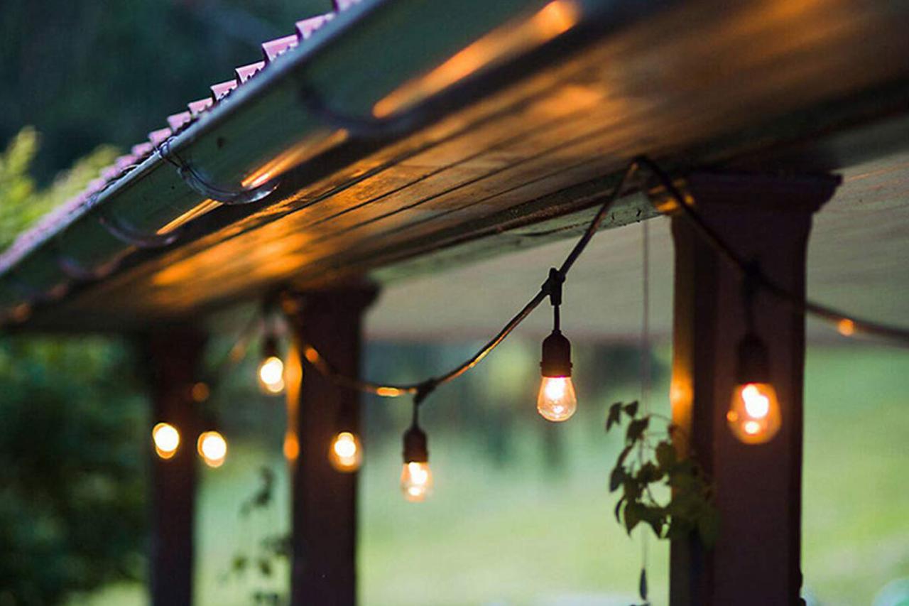 String luces hang feit decorativas serie jardin sockets suspended mercado