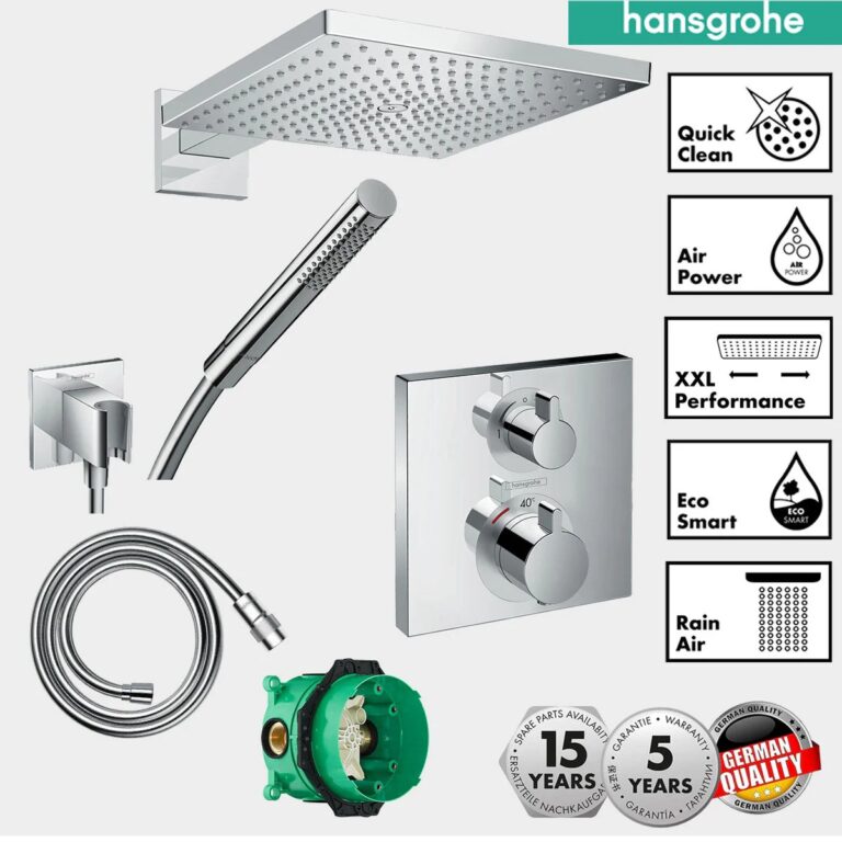 Hansgrohe verso 220 thermostatique