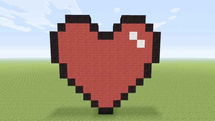 Minecraft pixel art facile