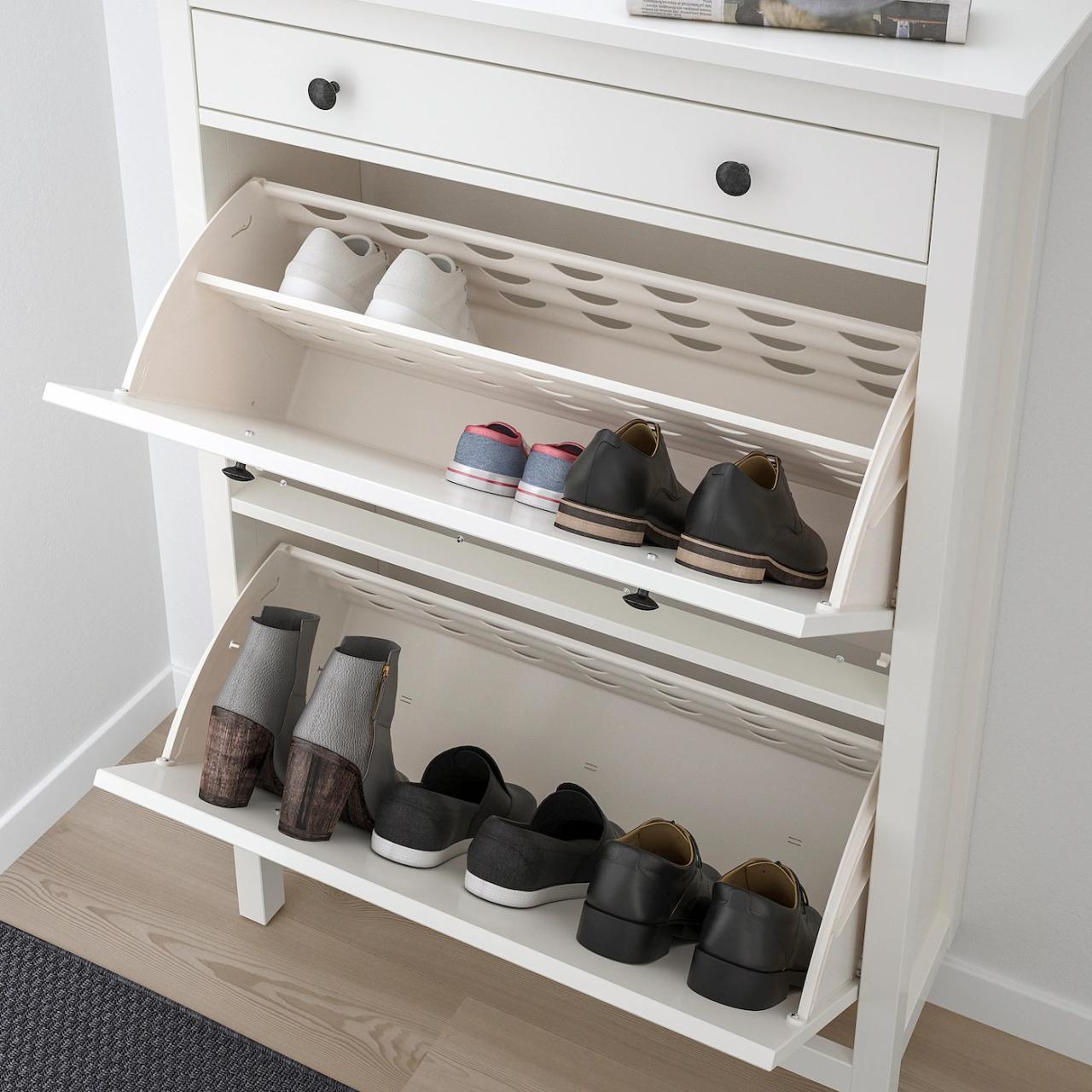 Coffre a chaussure ikea