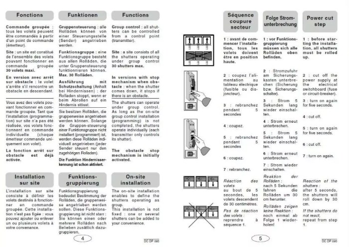 Bubendorff moteur individuelle pilotable commande sav volet