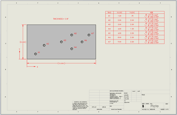 Attache tableau sans trou