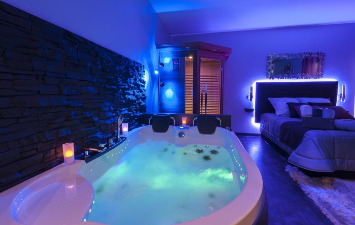 Jacuzzi hotel paris