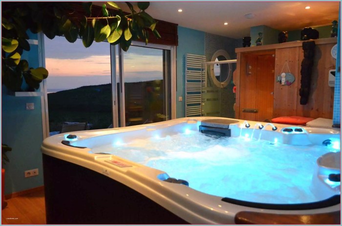 Jacuzzi privatif utopia chambre