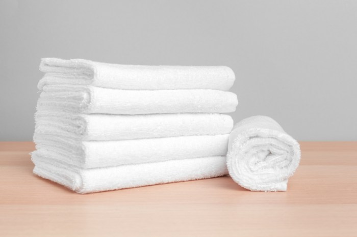 Towels thirds cleanmama