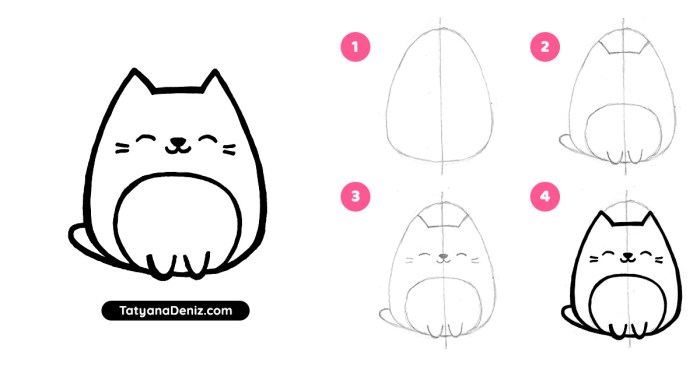 Cute easy draw things kawaii clipart pinclipart