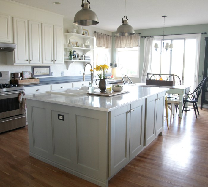 Kitchen ikea island hack hacks small seating saved