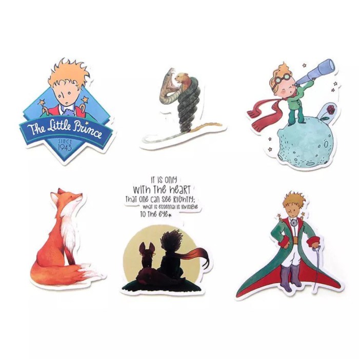 Le petit prince stickers