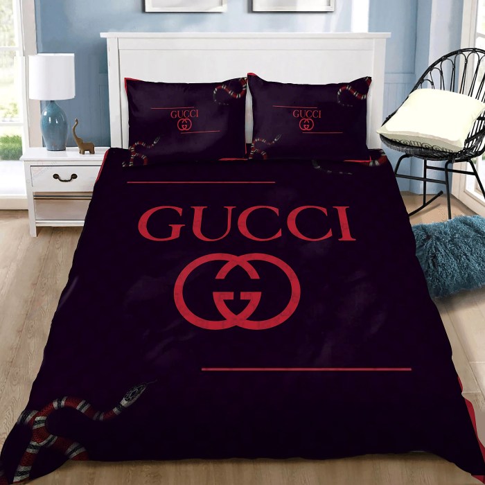 Parure de lit gucci