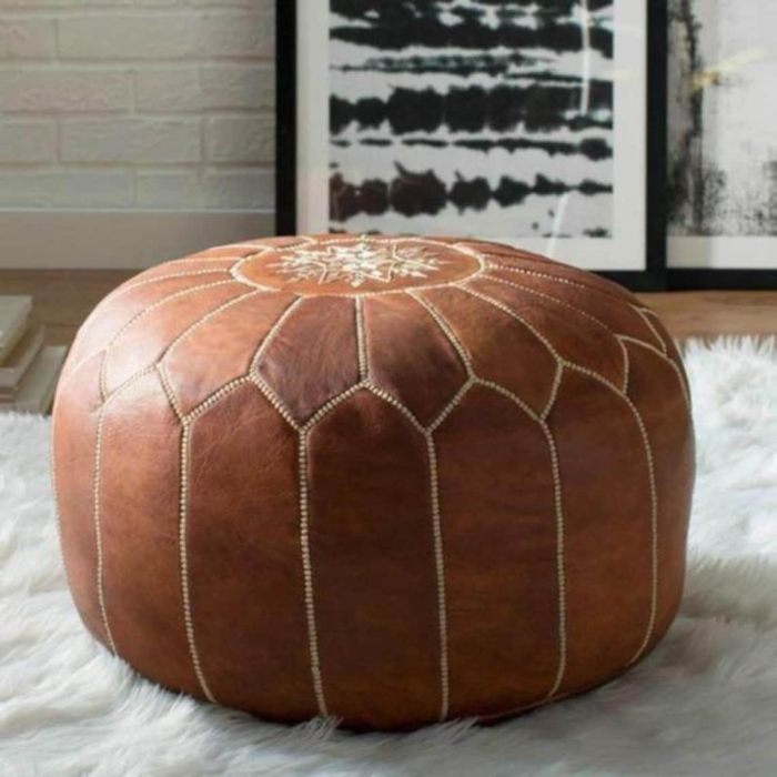 Repose pied pouf