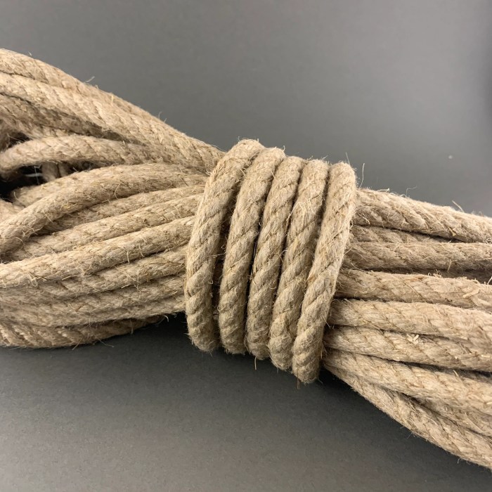 Hemp rope