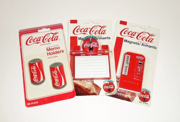 Stickers coca cola pour frigo