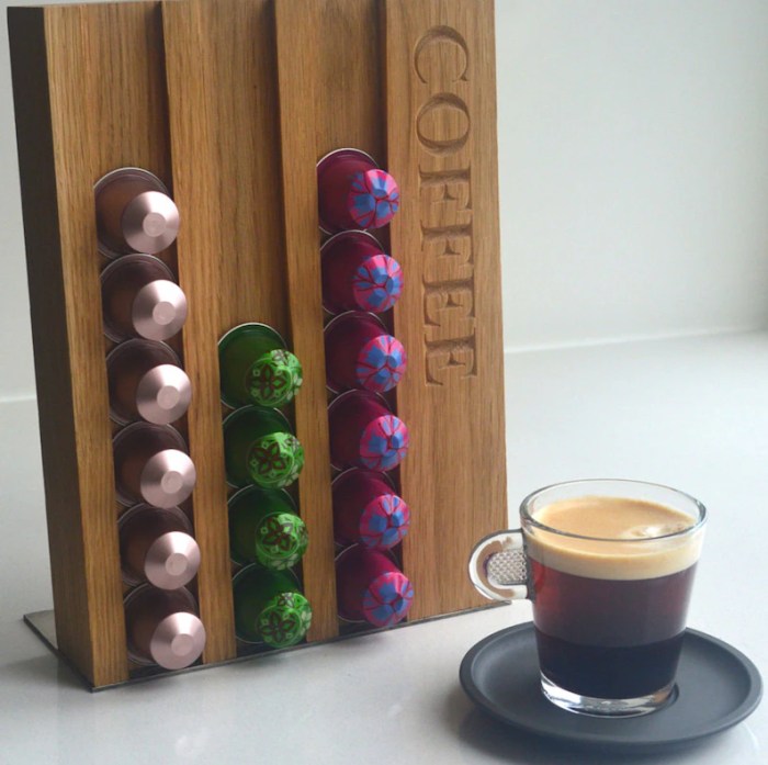 Porte capsule nespresso darty