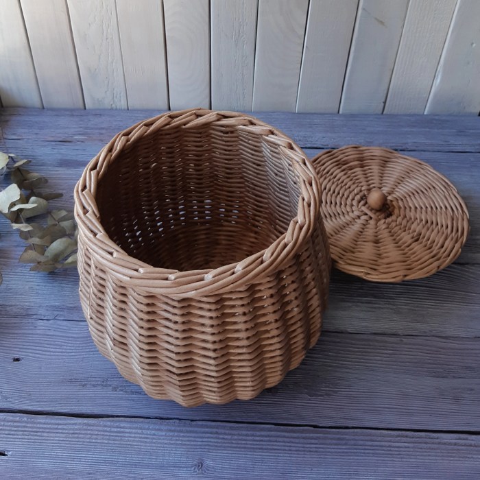 Basket round wicker floor weave walmart ip